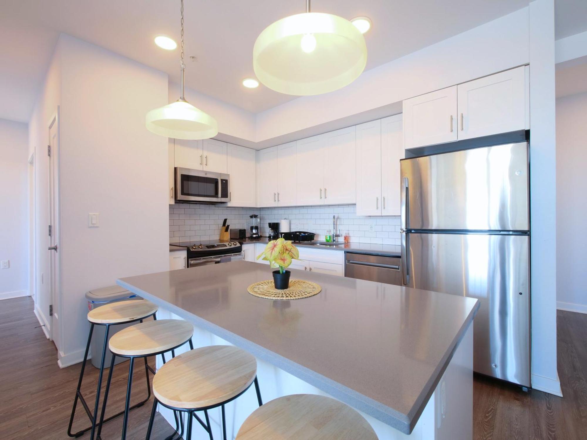 Mins To Nyc, Exceptional Modern 2Bedroom Apt เจอร์ซีย์ซิตี้ ภายนอก รูปภาพ