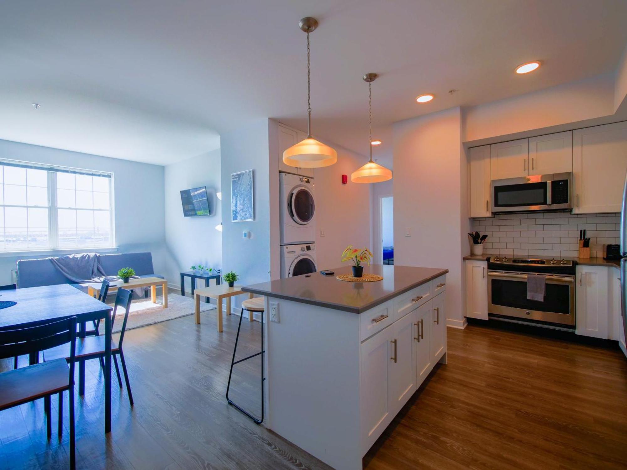 Mins To Nyc, Exceptional Modern 2Bedroom Apt เจอร์ซีย์ซิตี้ ภายนอก รูปภาพ